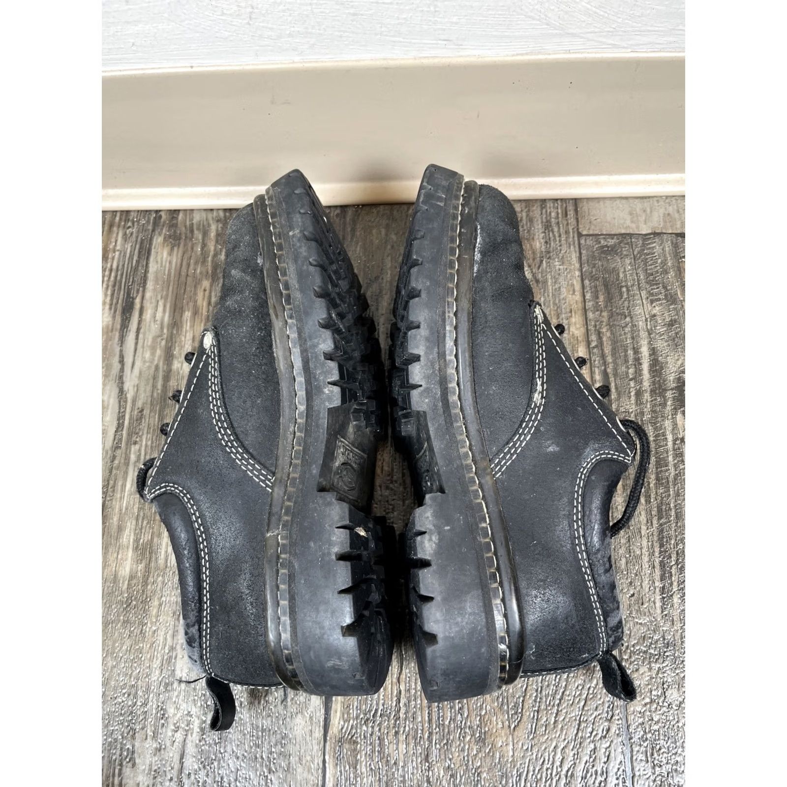 SKECHERS VINTAGE Skechers Jammers Women’s Shoes Sneaker Black Leather 90s Platform Chunky Female 7 Size US 7 / IT 37 - 6 Thumbnail