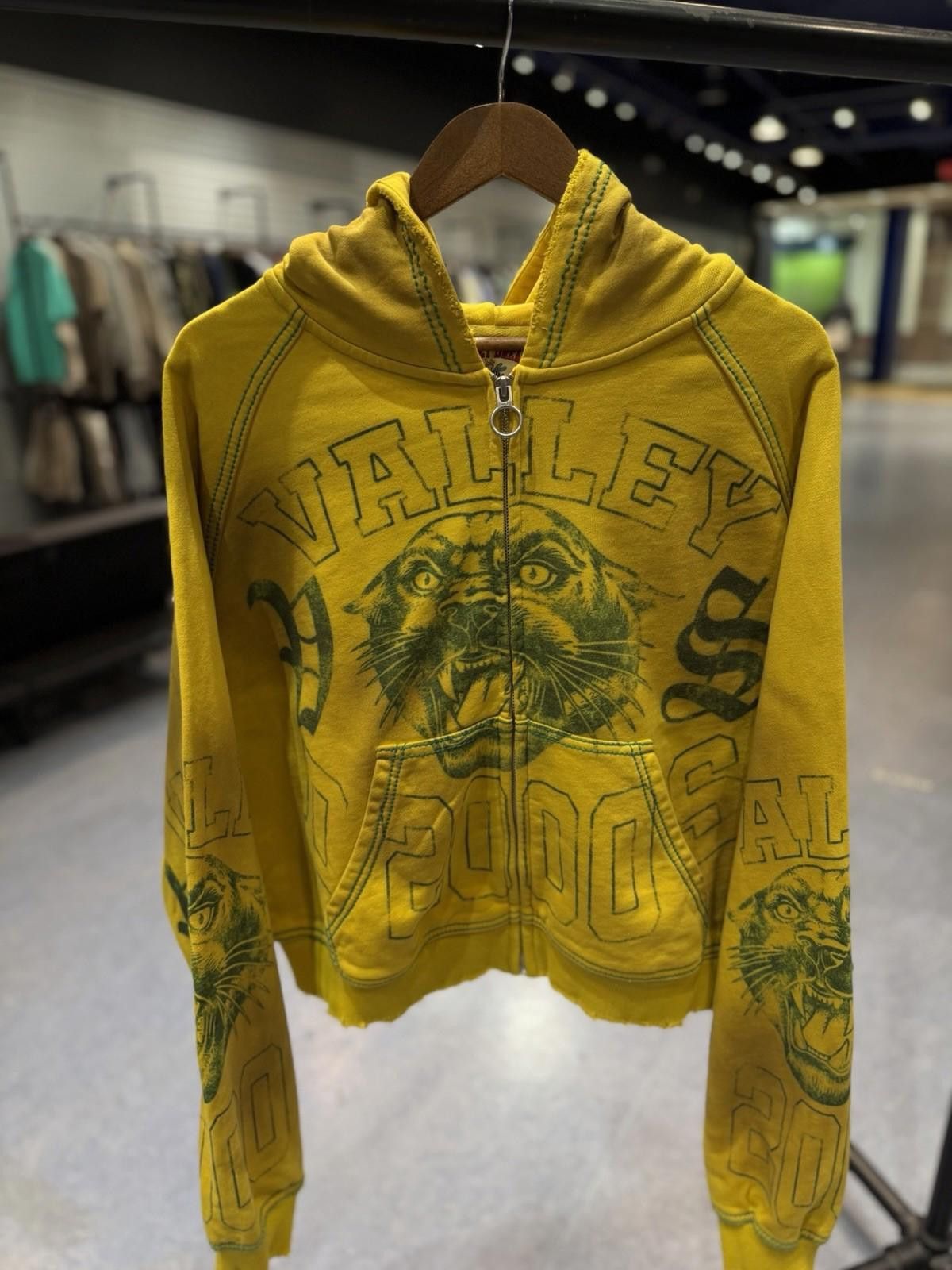 Vale Medium - Vale Zip Up Brazil Hoodie Authentic Valley Yellow Size US M / EU 48-50 / 2 - 5 Thumbnail