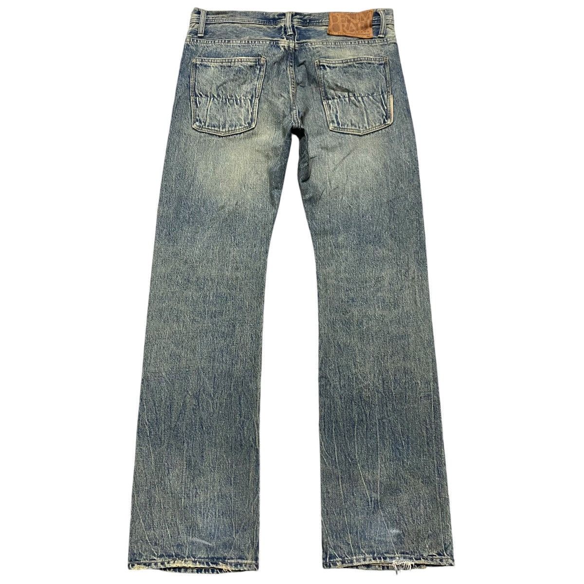 Japanese Brand DENIM CRAFT Denim Selvedge Jeans Mudwash Size US 34 / EU 50 - 2 Thumbnail
