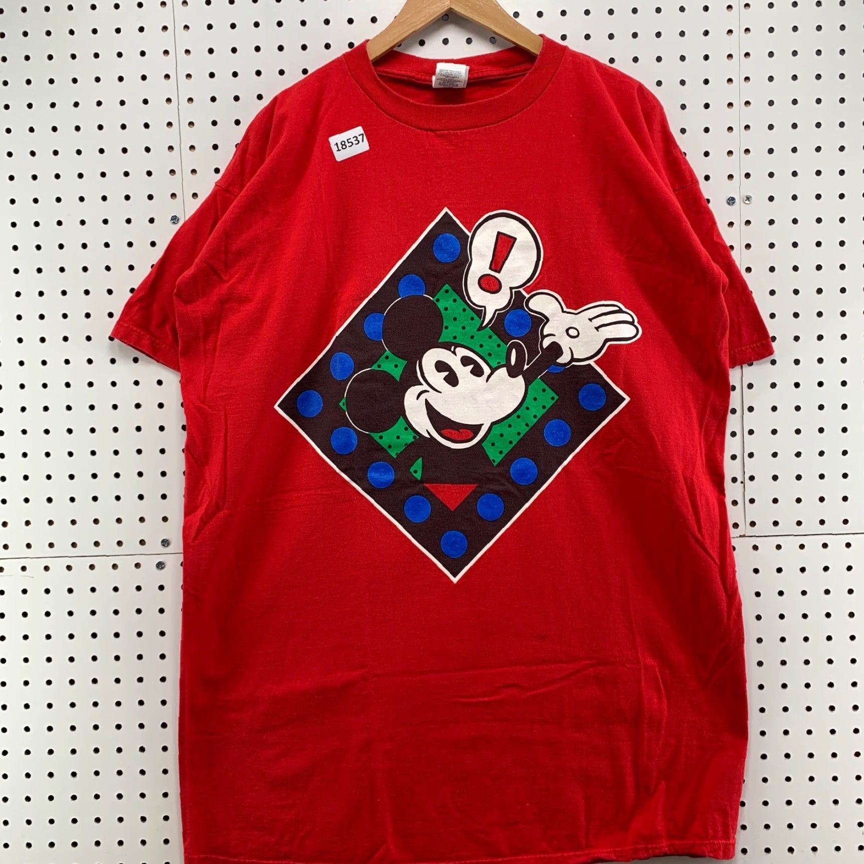 Mickey & Co. VINTAGE Mickey & Co Disney Shirt Womens Sleepwear One Size Red Short Sleeve Size ONE SIZE - 7 Thumbnail
