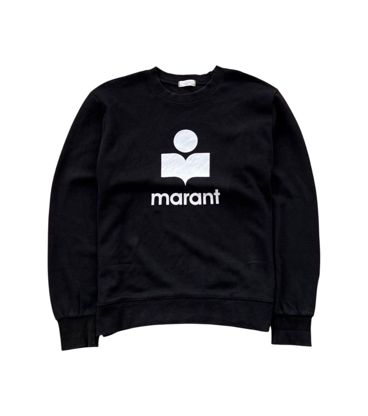 Isabel Marant × Isabel Marant Etoile Isabel Marant Big Basic Logo Hoodie Size US L / EU 52-54 / 3 - 1 Thumbnail