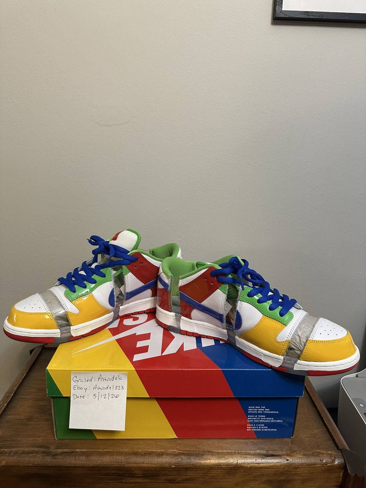 Nike SB Nike SB Dunk Low OG QS Ebay Sandy Bodecker Size 13 Size US 13 / EU 46 - 3 Thumbnail