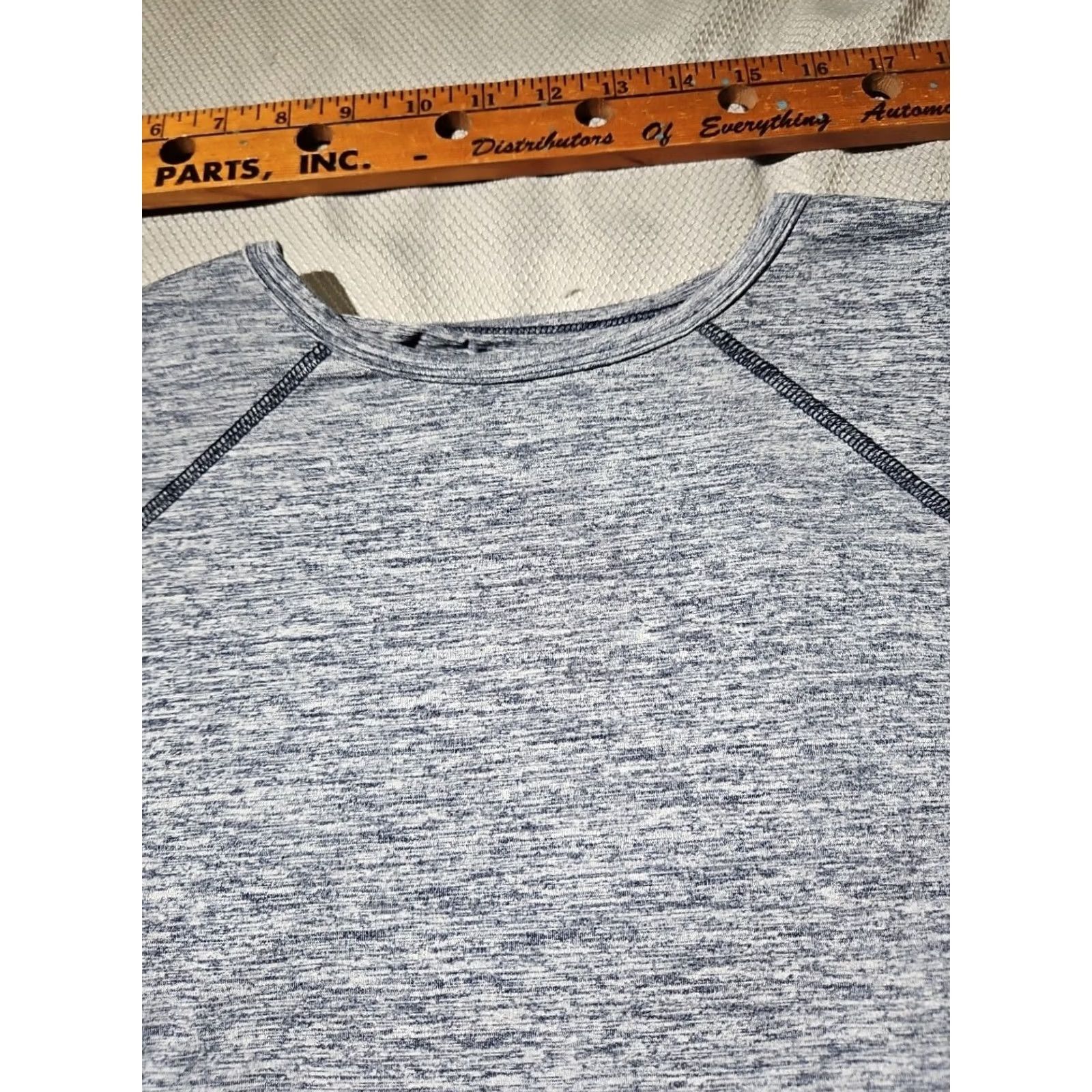 Vintage Silverts Shirt Womens M Blue Adaptive Clothing Open Back Snap Shoulder Size M / US 6-8 / IT 42-44 - 5 Thumbnail