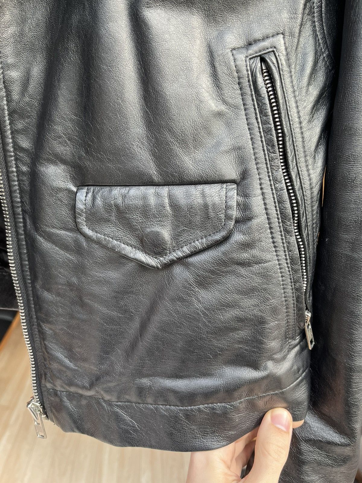 Rick Owens Rick Owens Stooges Lamb Leather Jacket Size US S / EU 44-46 / 1 - 3 Thumbnail