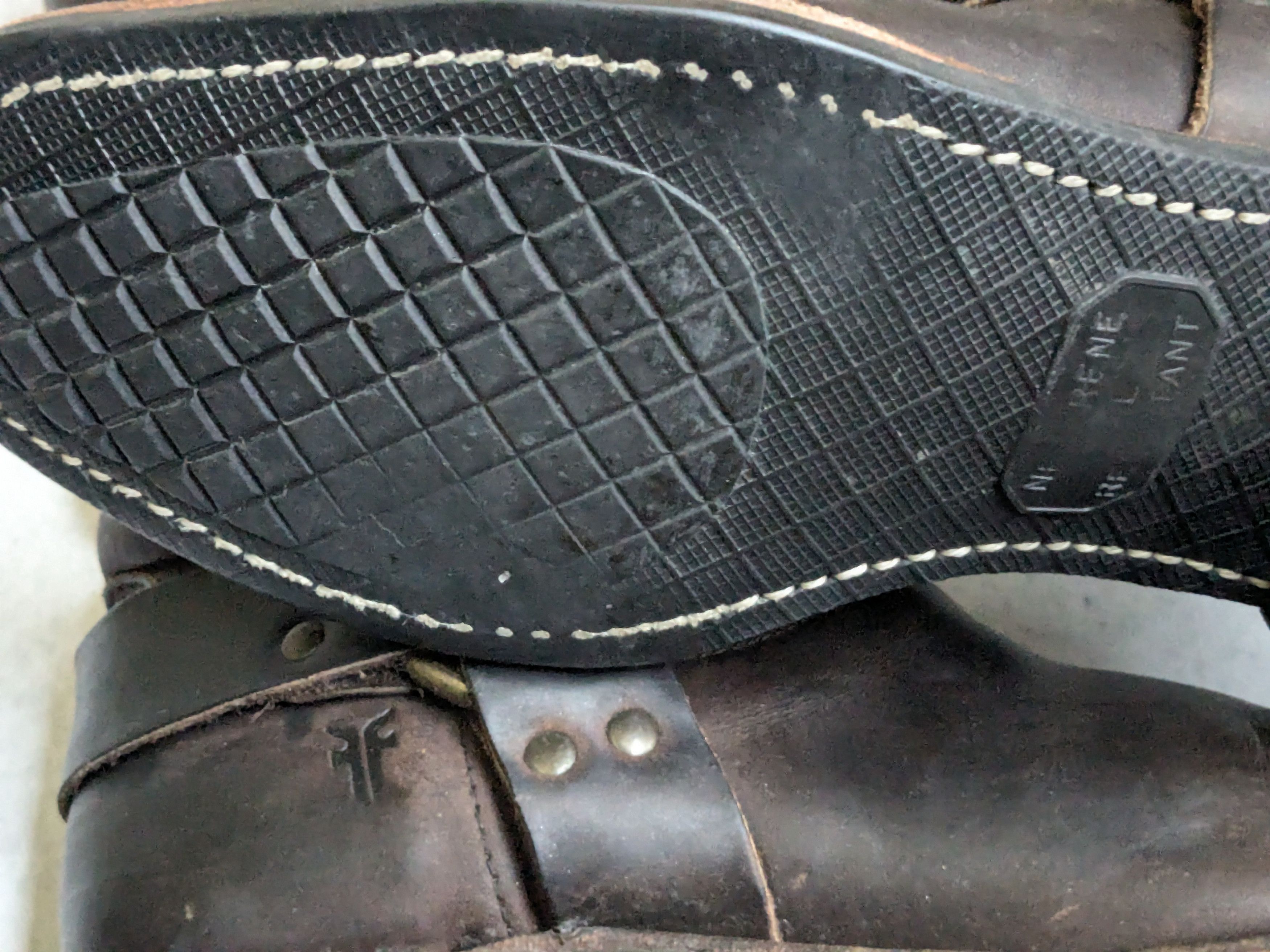 Frye Frye Harness Boots Brown Leather 10 M Size US 10 / EU 43 - 16 Thumbnail