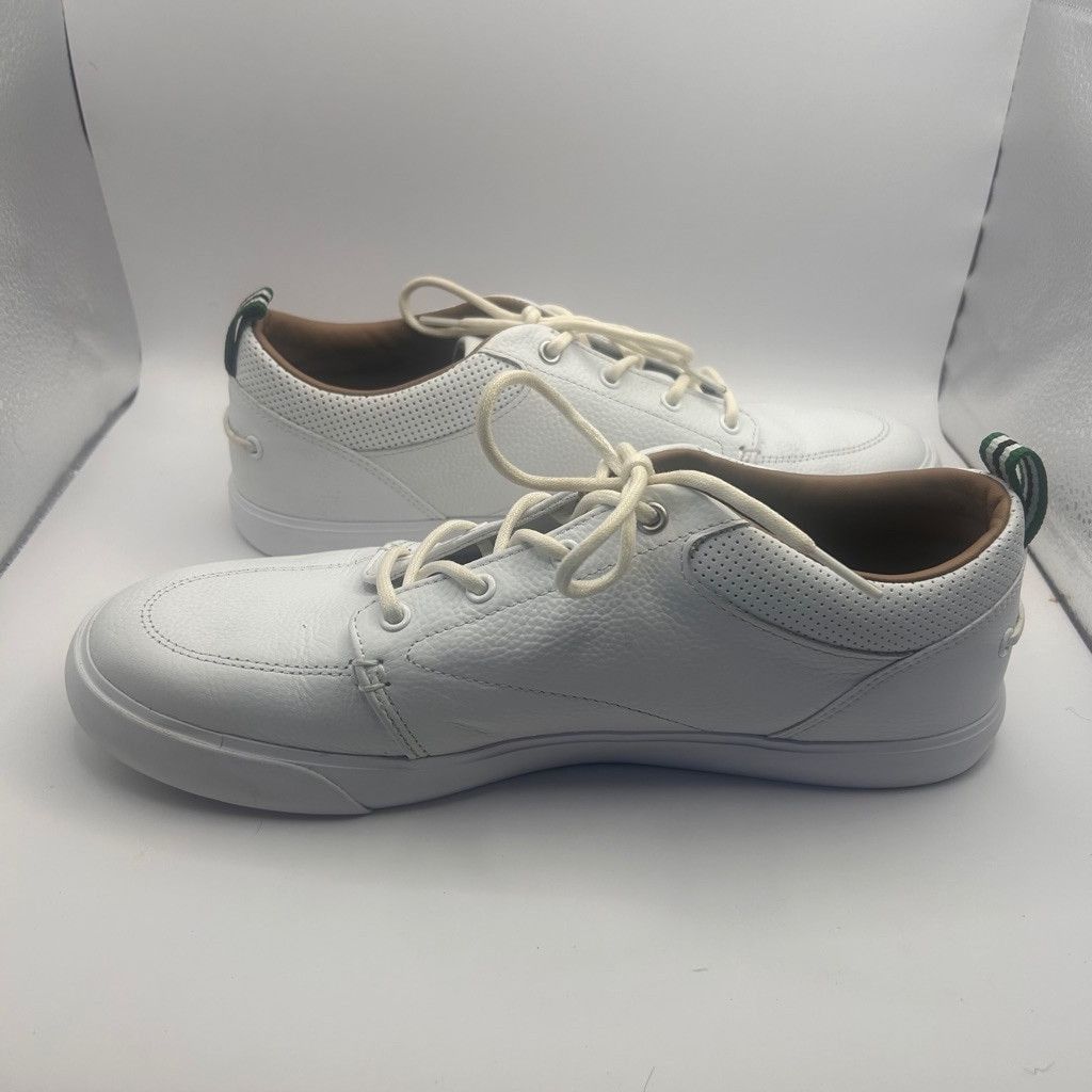 Lacoste Men's Lacoste Bayliss Sneakers White Green Size 9 Size US 9 / EU 42 - 2 Thumbnail