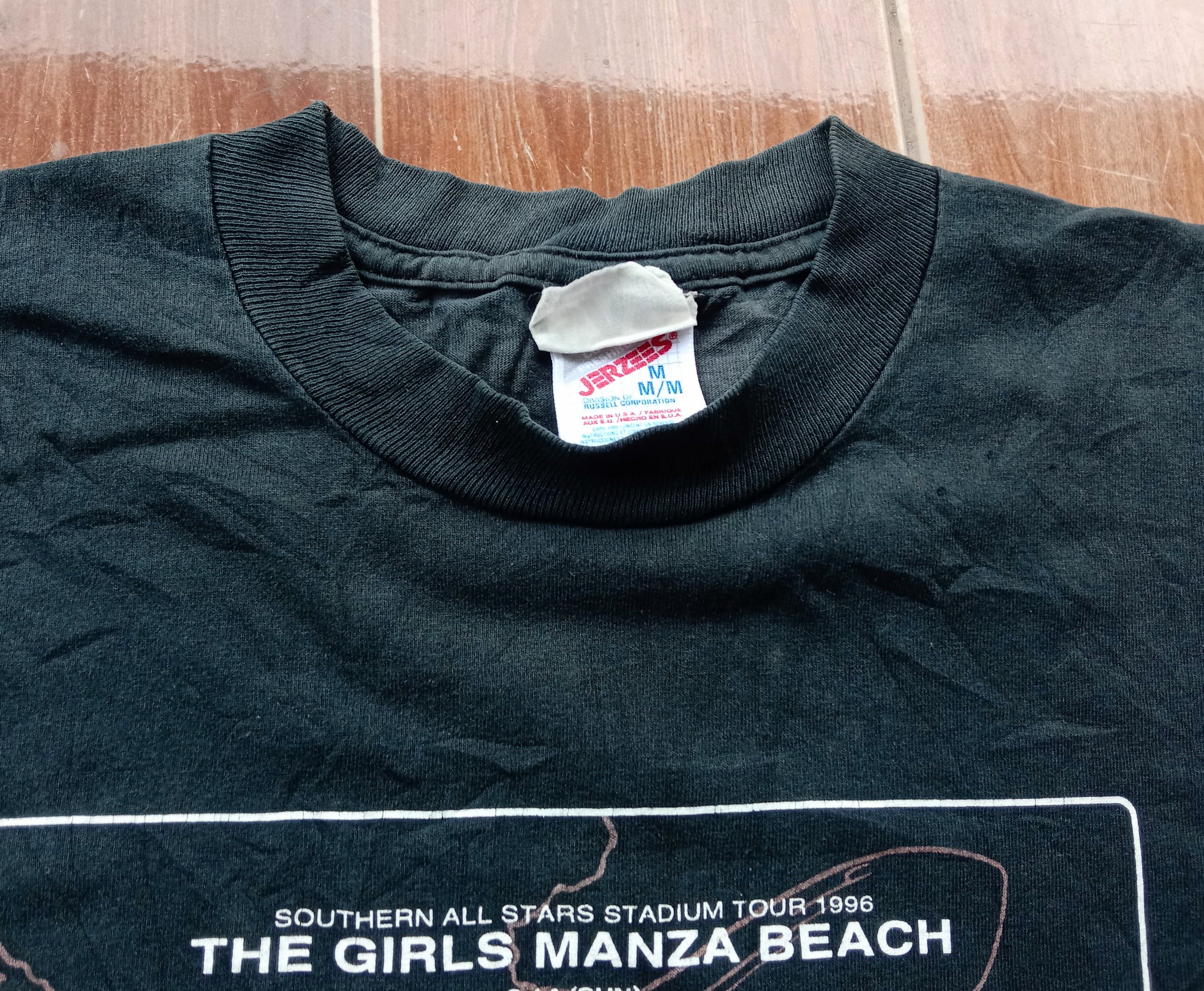 Jerzees The Girls Manza Beach Vintage 1996 Size US M / EU 48-50 / 2 - 2 Thumbnail