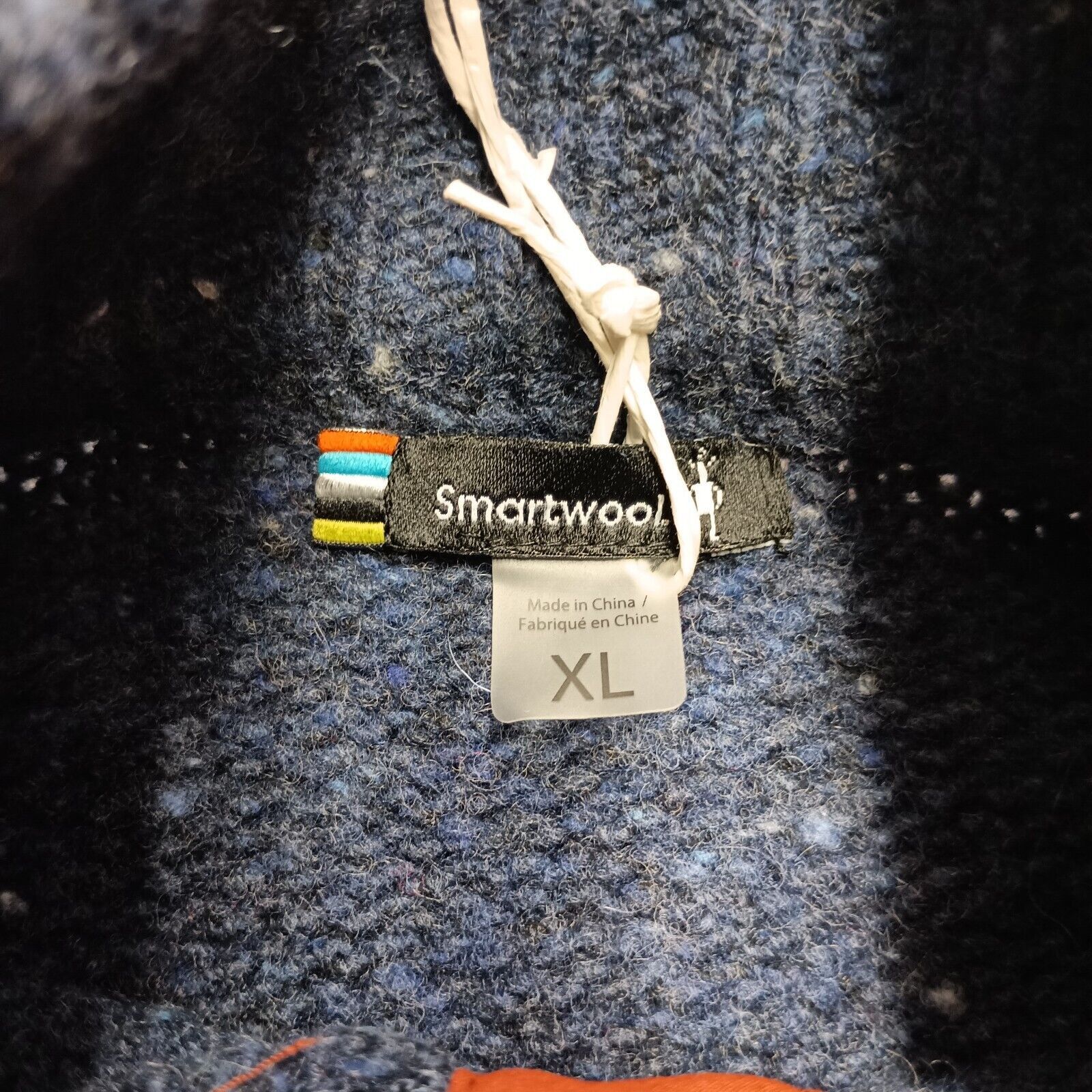 Smartwool SmartWool Men's XL Deep Navy Heather Heavy Henley Sweater Size US XL / EU 56 / 4 - 5 Thumbnail