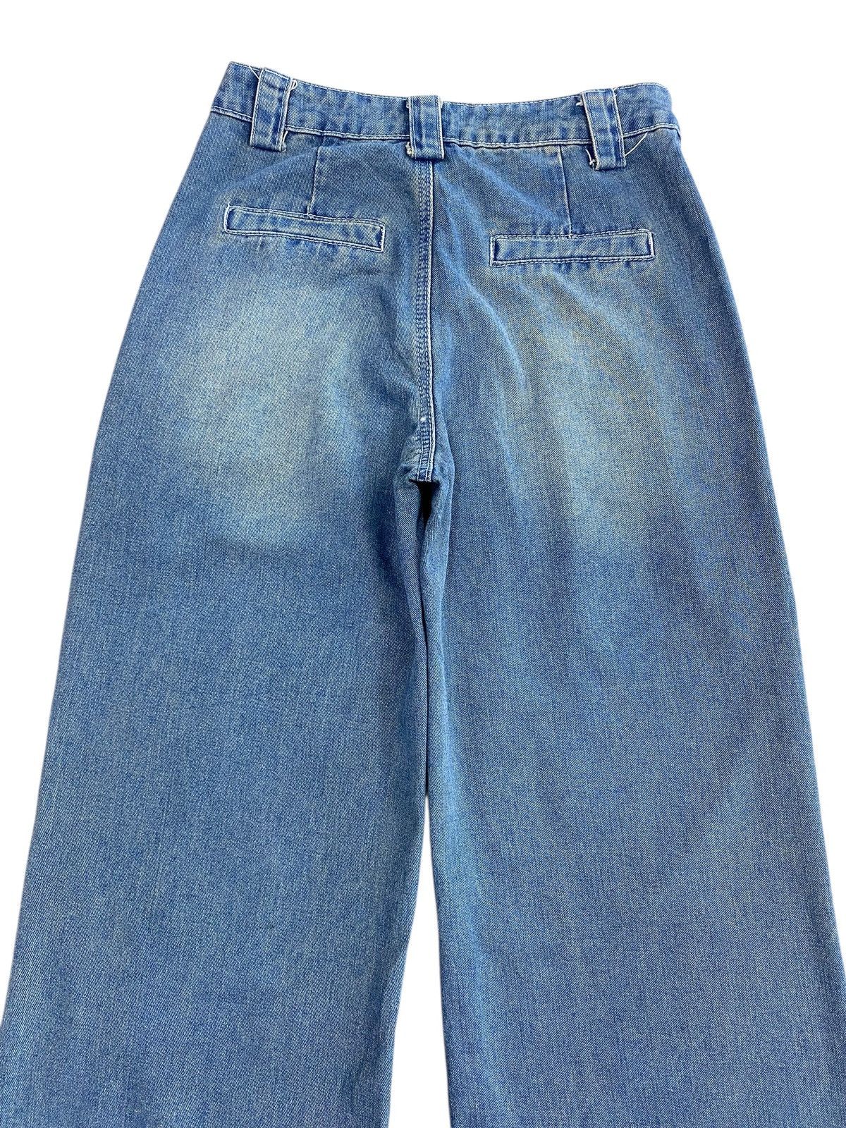 Other Dazy Distressed Hairy Leg Style Baggy Jeans Size US 27 - 3 Thumbnail