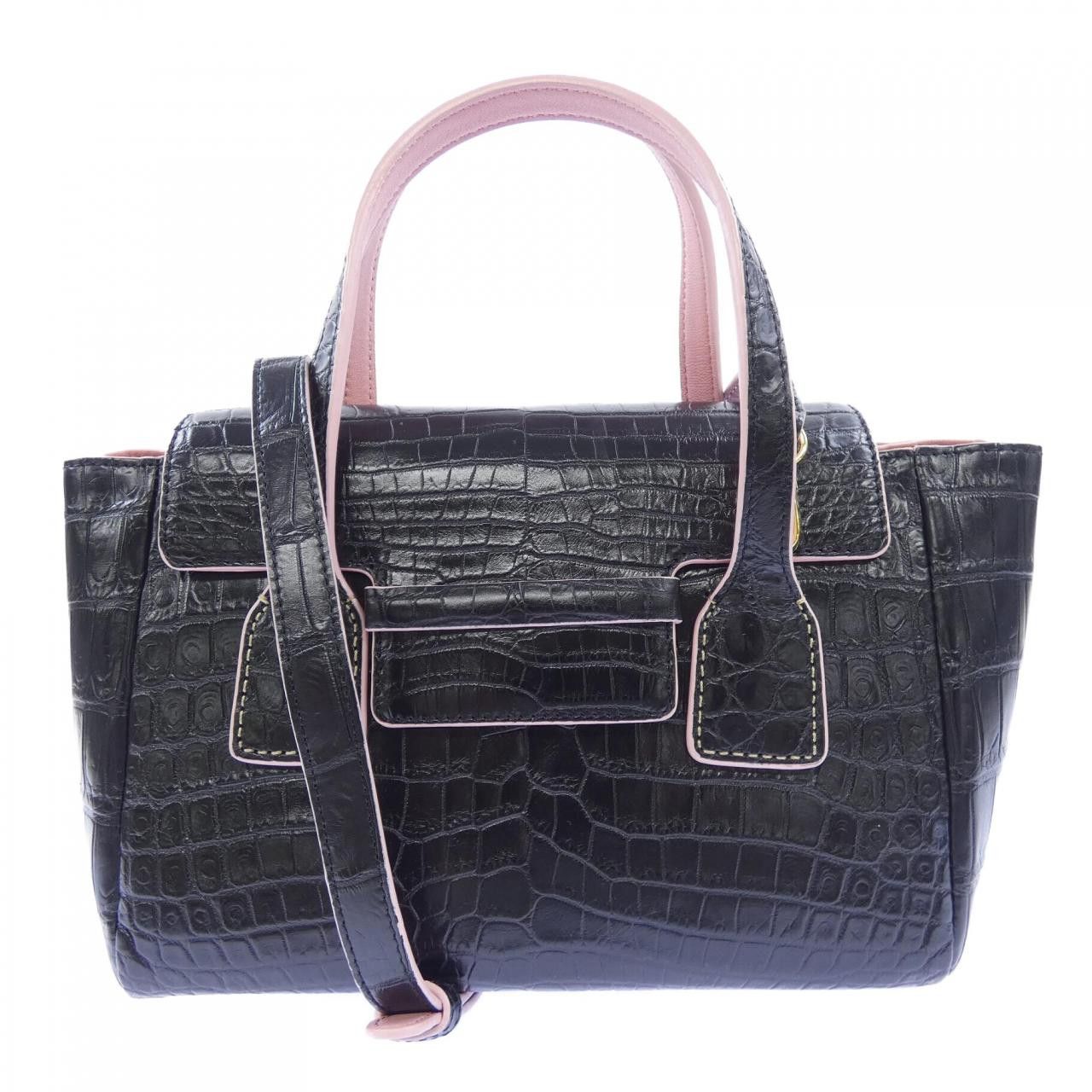 Other Other Crocodile Handbag Leather Handbag DUTY FREE for USA Size ONE SIZE - 1 Thumbnail