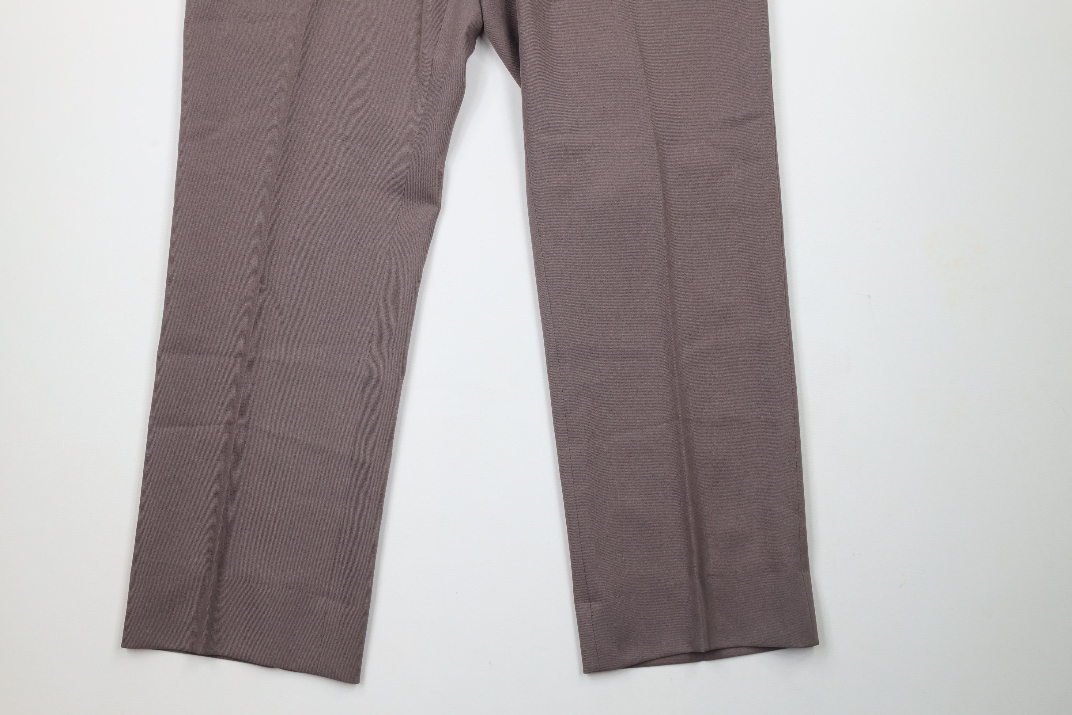 Vintage Vintage 70s Streetwear Wide Leg Bell Bottoms Pants Taupe USA Size US 36 / EU 52 - 4 Thumbnail