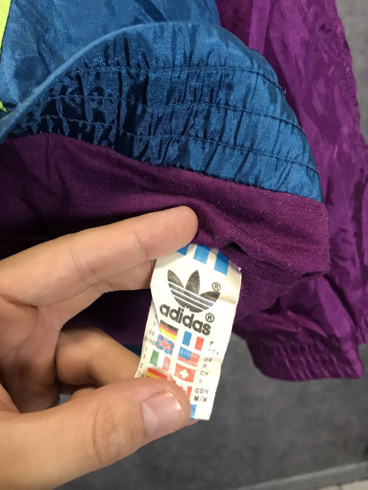 Adidas Adidas vintage zip sweatshirt Size US L / EU 52-54 / 3 - 6 Thumbnail