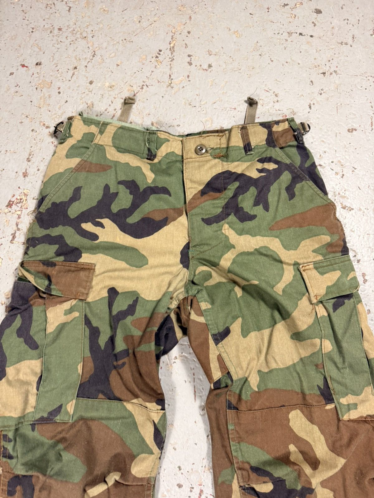 Other Vintage Dark Camo Military Cargo Pants Size US 32 / EU 48 - 4 Thumbnail