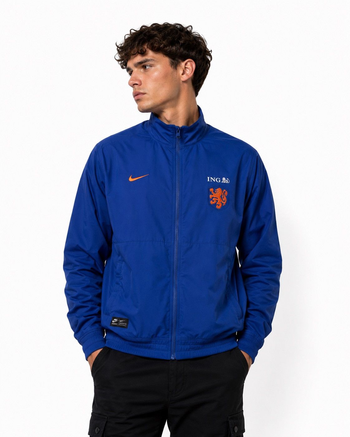 Nike Nike Netherlands KNVB Football Light Nylon Track Jacket Size US M / EU 48-50 / 2 - 1 Thumbnail