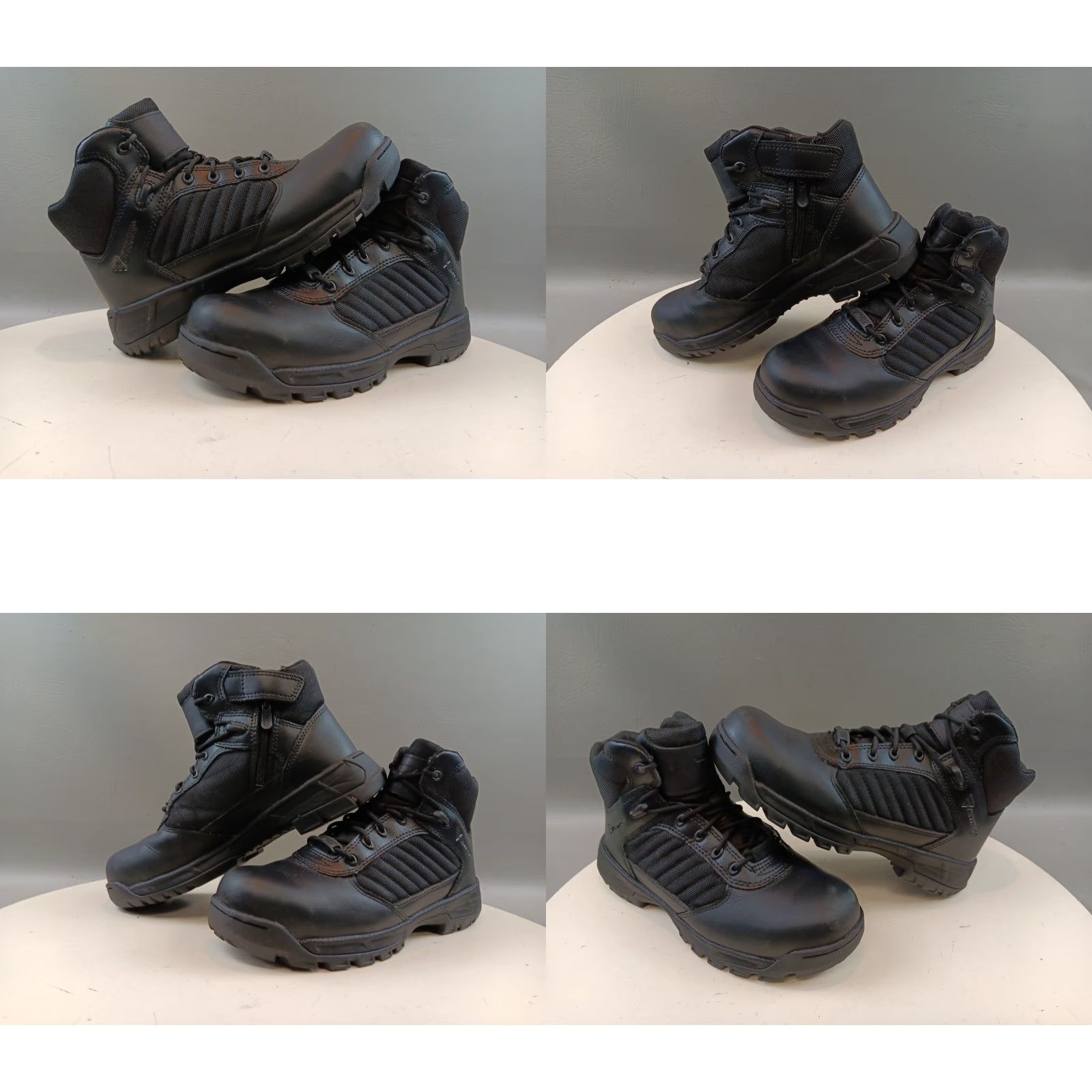 Vintage Bates Sport 2 Boots Unisex EW Black Safety Toe Zipper Leather EW Full-grain Leather Side Zip 7.5M/9W US 7.5M 9W US 7.5M 9W Size US 7 / EU 40 - 9 Thumbnail