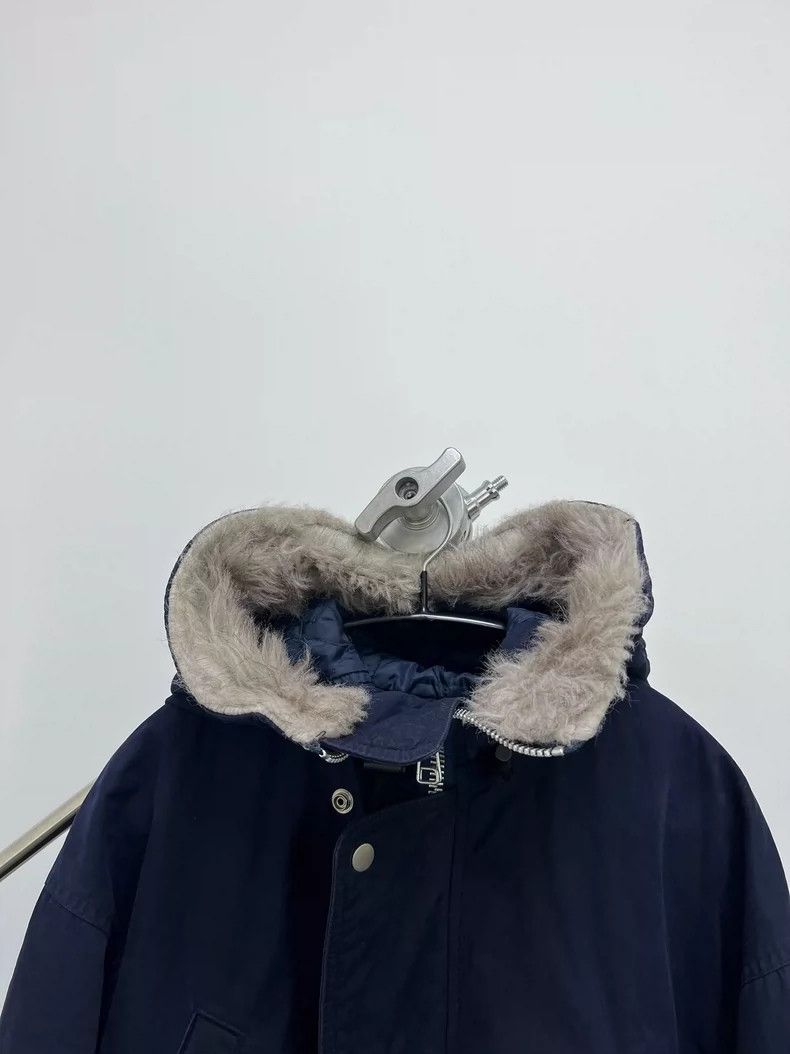 Issey Miyake issey miyake Military cotton-padded jacket with fur collar Size US M / EU 48-50 / 2 - 3 Thumbnail