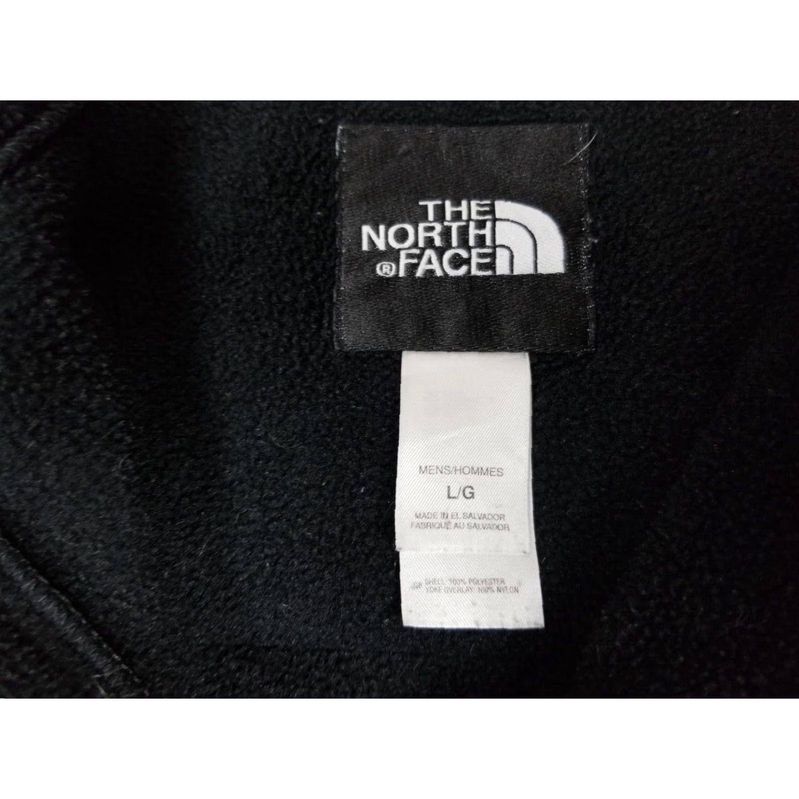 The North Face VINTAGE The North Face DENALI JACKET FLEECE Black 27 INCH TOP TO BOTTOM 27 INCH SIZE L Mens Large Size US L / EU 52-54 / 3 - 6 Thumbnail