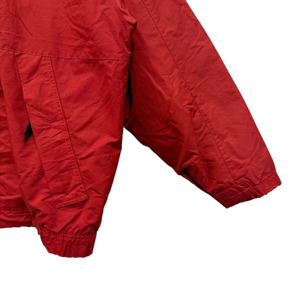 Nike Vintage 90s Nike Red Storm Windbreaker Jacket Size US XL / EU 56 / 4 - 4 Thumbnail