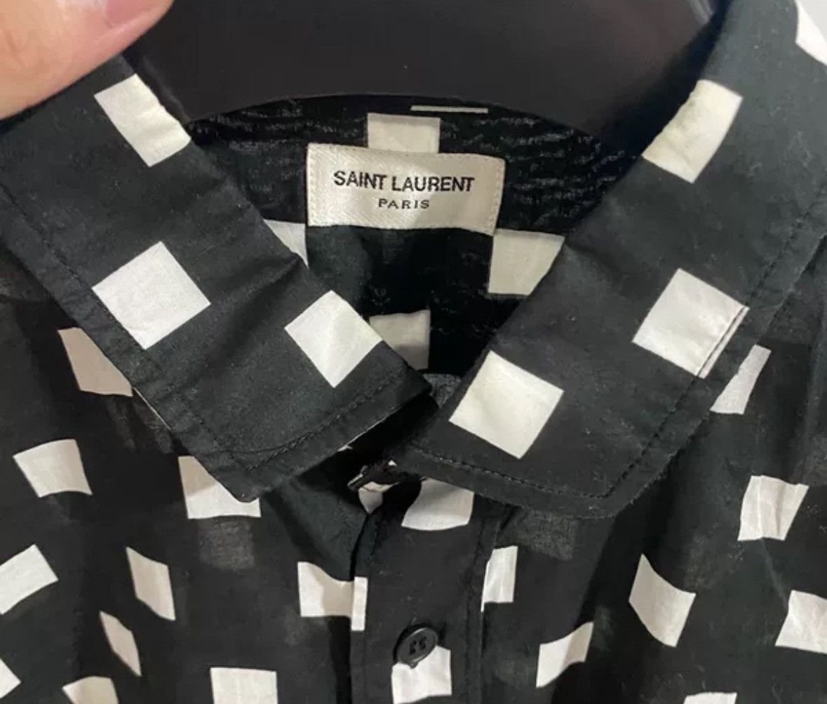 Saint Laurent Paris × Yves Saint Laurent Saint Laurent slp13SS Square Shirt2412-Nextarrow Size US S / EU 44-46 / 1 - 4 Thumbnail