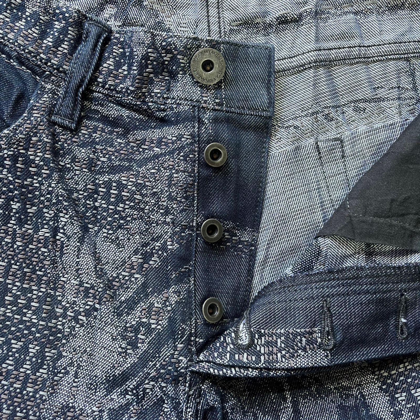 Issey Miyake Issey Miyake Boro Denim Pants Size US 34 / EU 50 - 3 Thumbnail