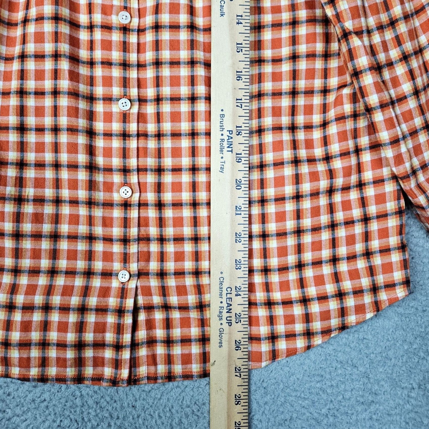 J.Crew J.CREW Plaid Flannel Shirt Multi Color Size M Women Front Collared Long Sleeve Casual Basic Blouse Size M / US 6-8 / IT 42-44 - 4 Thumbnail
