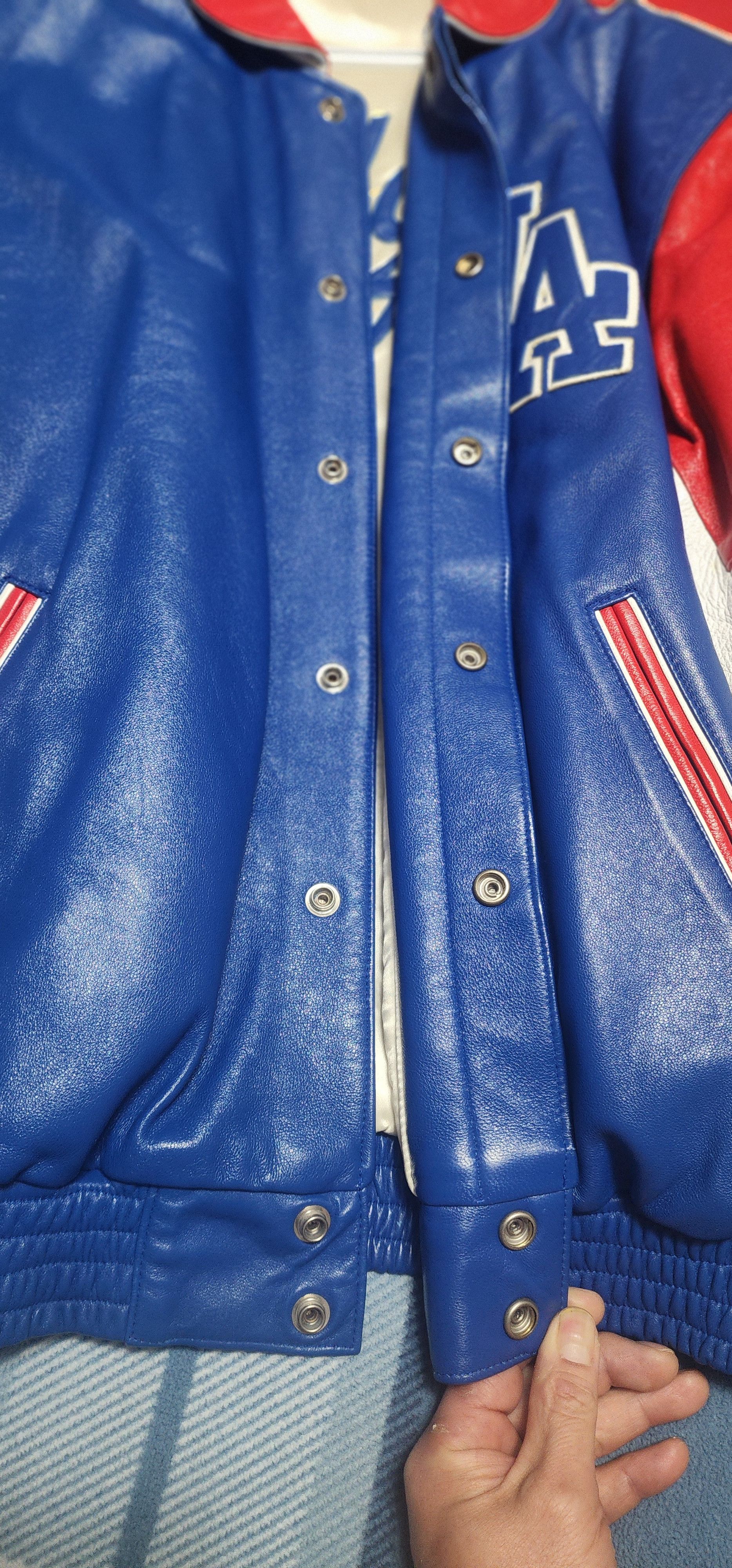 JH Design JH DESIGN x LA DODGERS FULL LEATHER REVERSIBLE Size US XL / EU 56 / 4 - 3 Thumbnail
