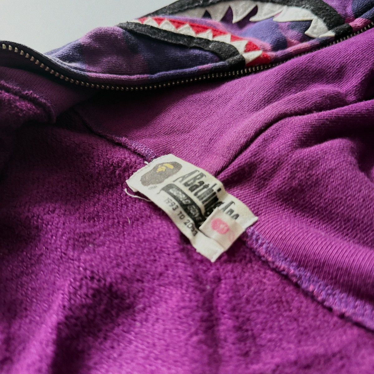 Bape Bape Purple Zip Hoodie Size XS / US 0-2 / IT 36-38 - 12 Thumbnail