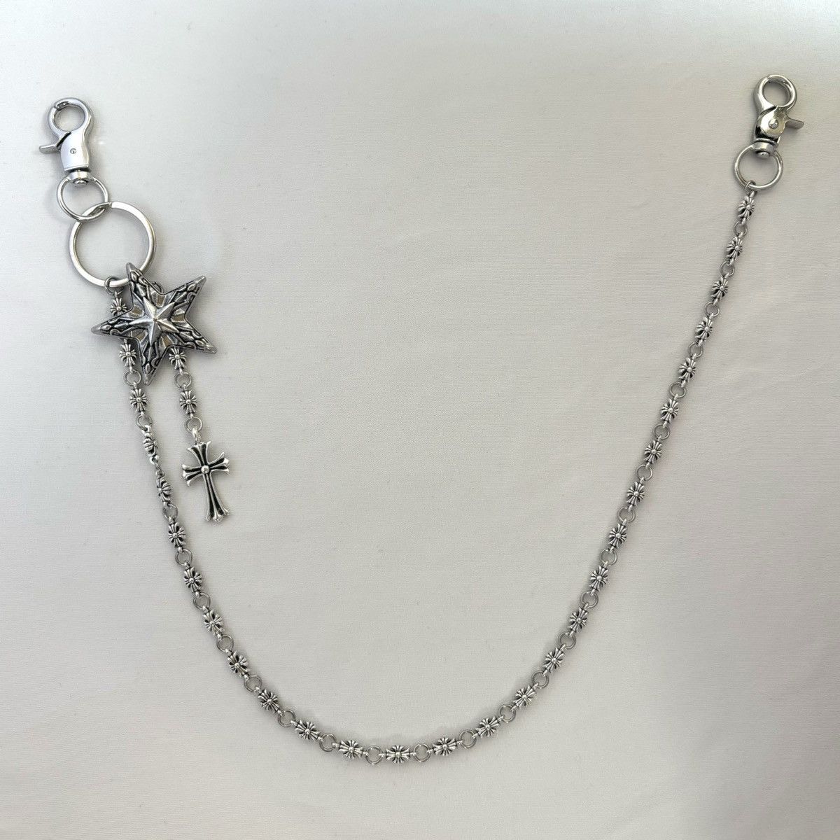 Other Pentagram Star Cross Pants Chain for Men Women,Jeans Chain Size ONE SIZE - 3 Thumbnail