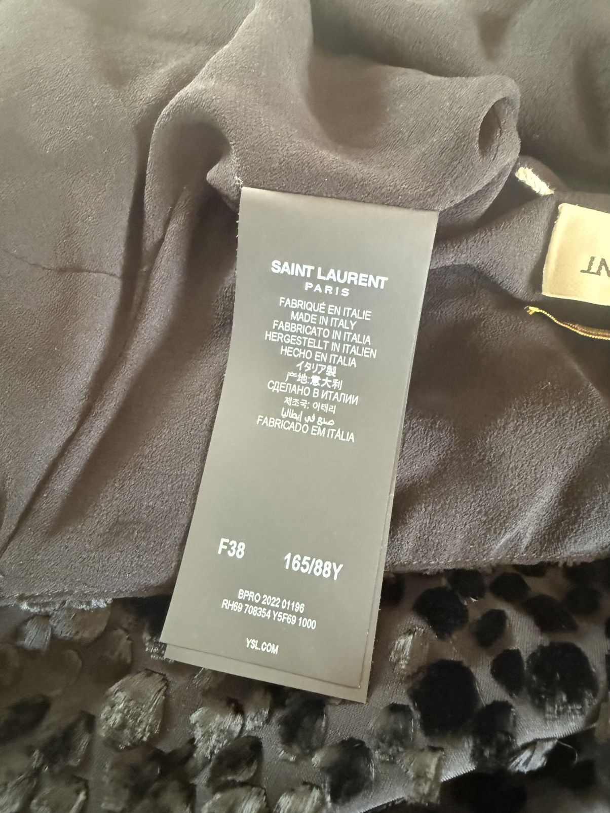 Saint Laurent Paris Saint Laurent leopard dress Size S / US 4 / IT 40 - 7 Thumbnail