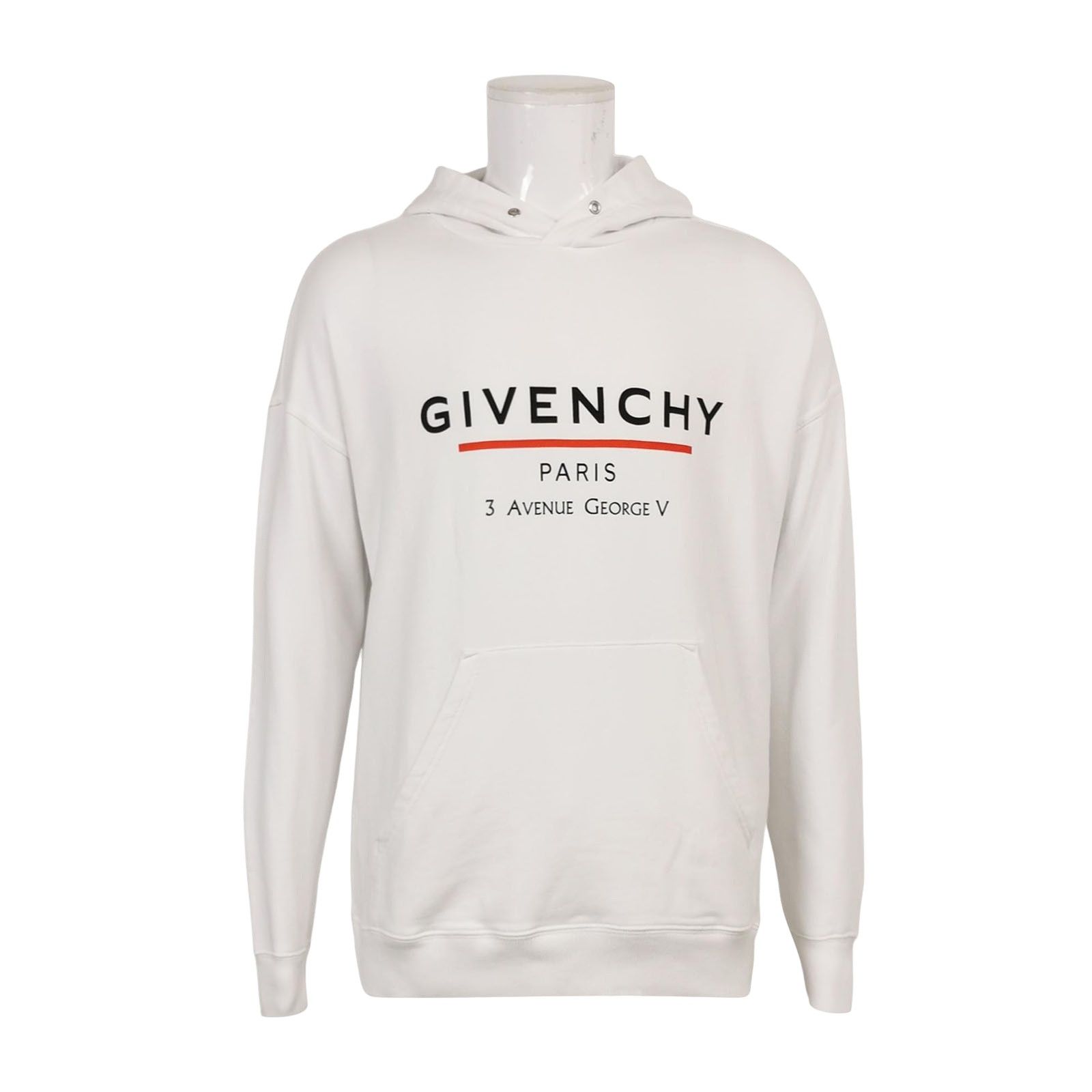 Givenchy Givenchy Logo Cotton Hoodie Size M Size US M / EU 48-50 / 2 - 1 Thumbnail