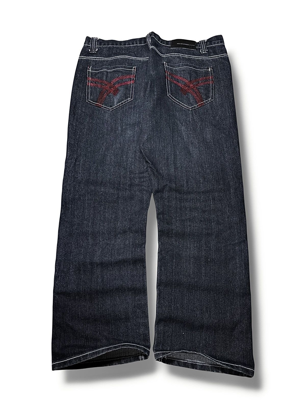 Vintage Rare Design Vintage Japanese Brand Raw Blue Jeans 2000s Size US 36 / EU 52 - 1 Thumbnail