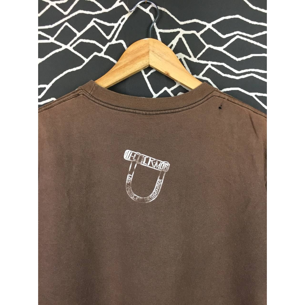 Vintage Vtg Y2K U-Lock-Mob Los Angeles Messenger Tee Size US M / EU 48-50 / 2 - 8 Thumbnail