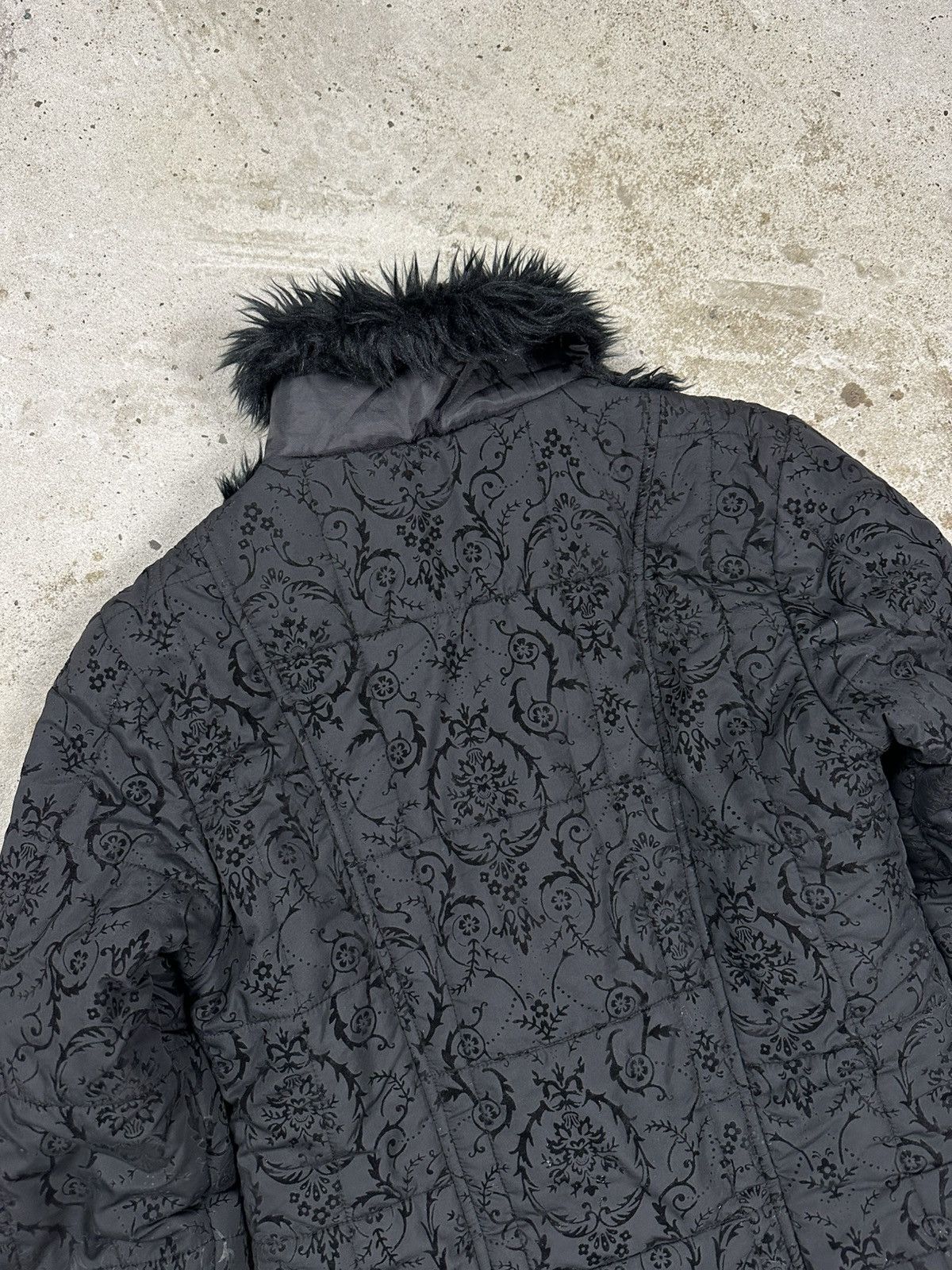 If Six Was Nine × Japanese Brand × Le Grande Bleu (L.G.B.) Vintage Y2K Faux Fur Collar Black Japanese Style Jacket Size US S / EU 44-46 / 1 - 10 Thumbnail