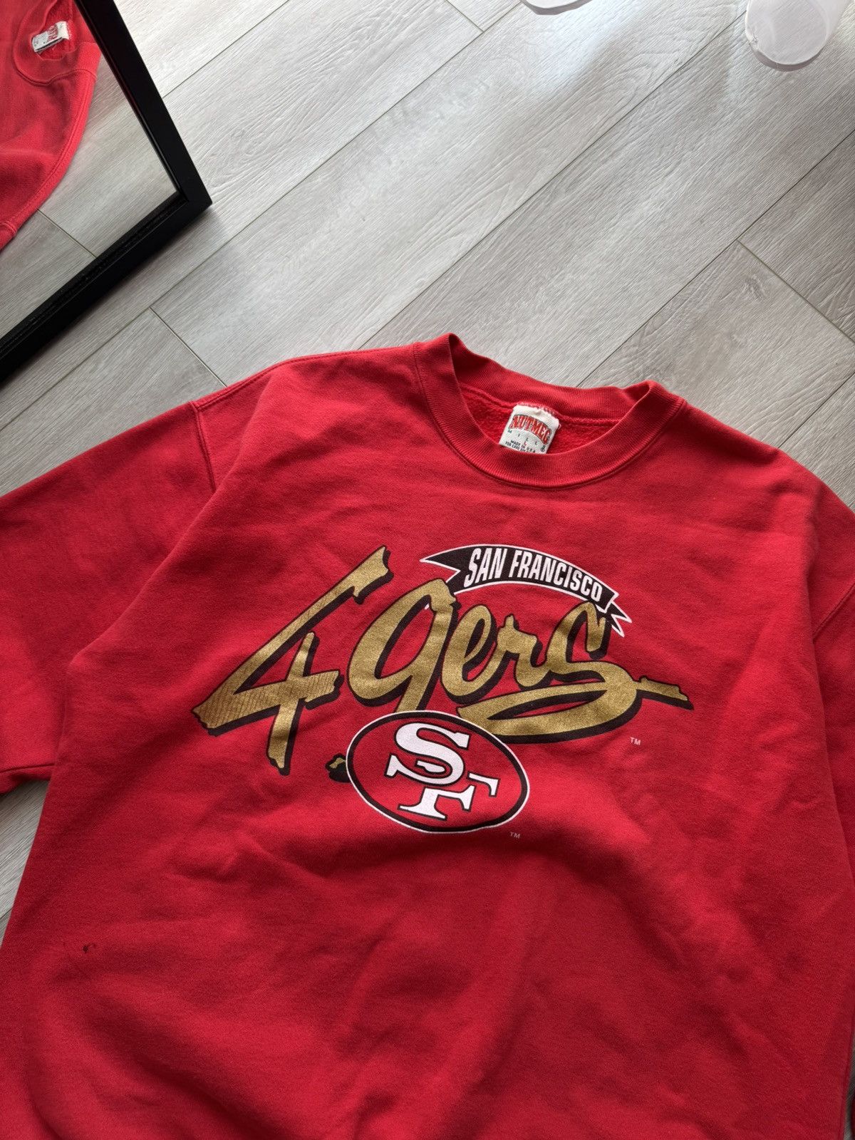 NFL Starter San Francisco 49ers Sweatshirt Pull Over Crewneck Size US L / EU 52-54 / 3 - 2 Thumbnail