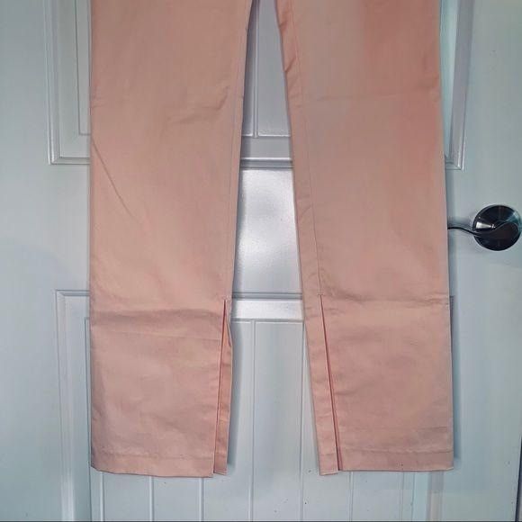 Susana Monaco Susana Monaco Pink Highrise Slit Dress Pants Tall Size 27" / US 4 / IT 40 - 3 Thumbnail
