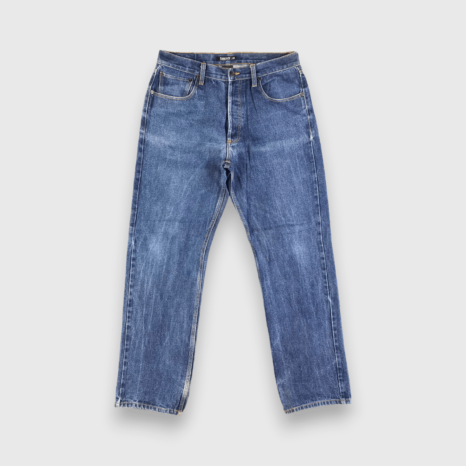 Famous Stars And Straps Famous Stars And Straps Jeans Blue Wash Denim -J2811 Size US 34 / EU 50 - 1 Thumbnail