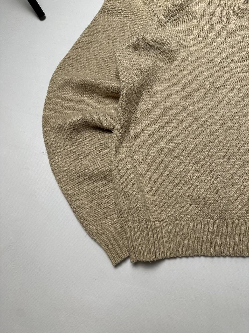 Polo Ralph Lauren 90s USA Polo Ralph Lauren Vintage Knite Sweater 1/3 Zip Size US L / EU 52-54 / 3 - 2 Thumbnail