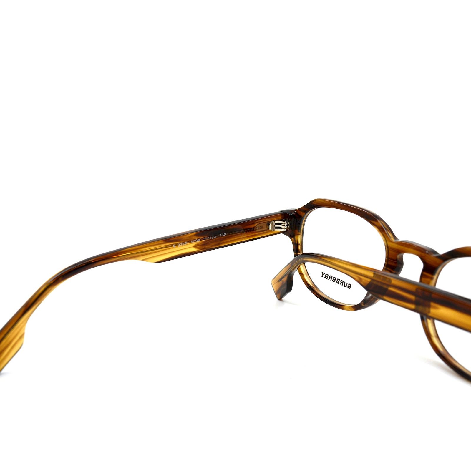 Burberry NEW BURBERRY BE2386 4096 BROWN UNISEX EYEGLASSES FRAME Size ONE SIZE - 11 Thumbnail