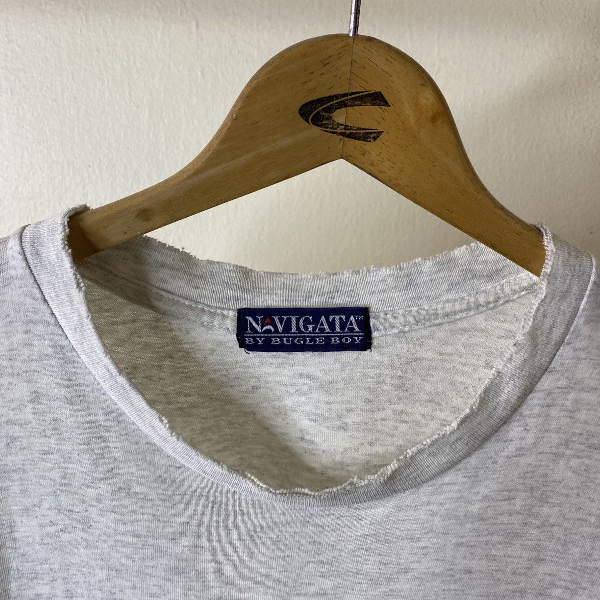 Bugle Boy Vintage 90s Navigata By Bugle Boy Streetwear T Shirt Size US M / EU 48-50 / 2 - 3 Thumbnail