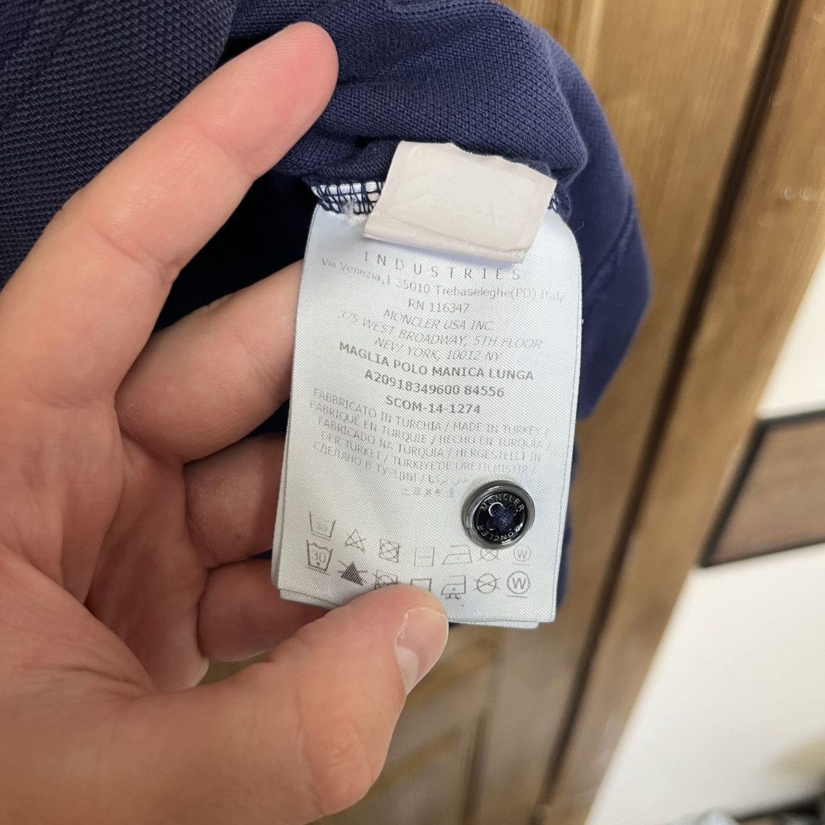 Moncler Moncler polo t shirt Size US XL / EU 56 / 4 - 8 Thumbnail
