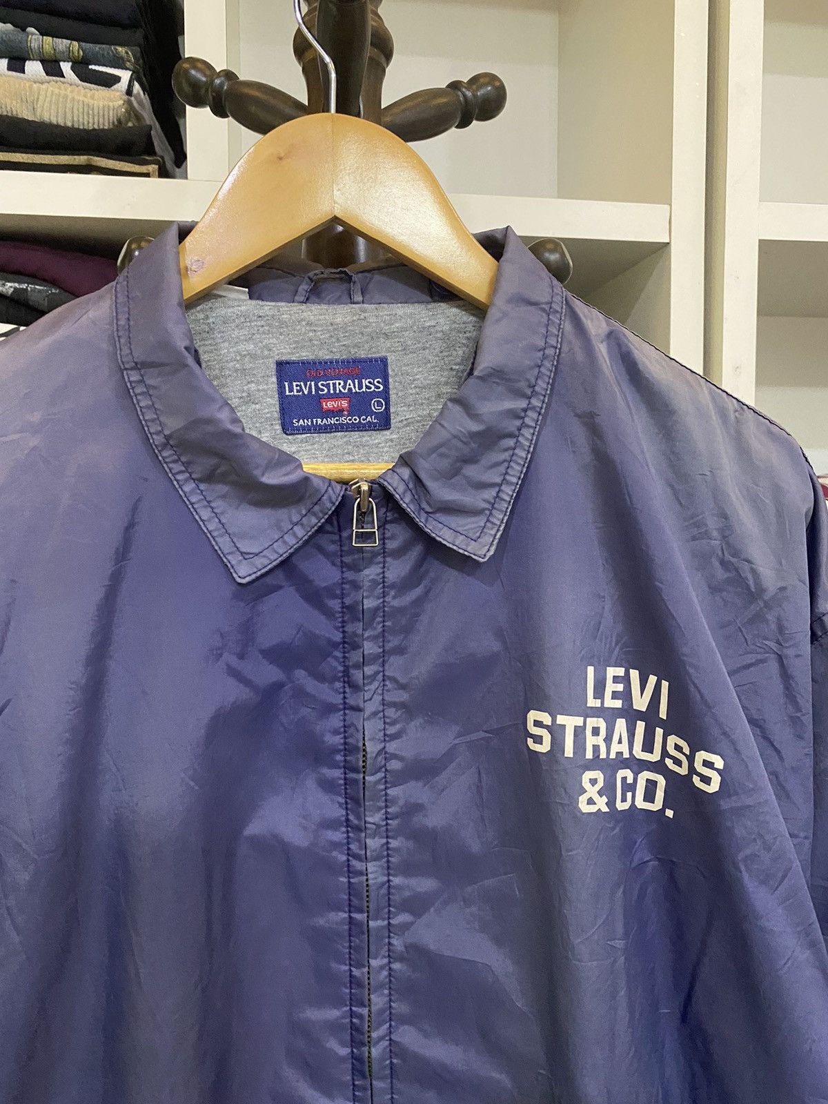 Levi's × Vintage Vintage Levis Windbreaker Size US L / EU 52-54 / 3 - 4 Thumbnail