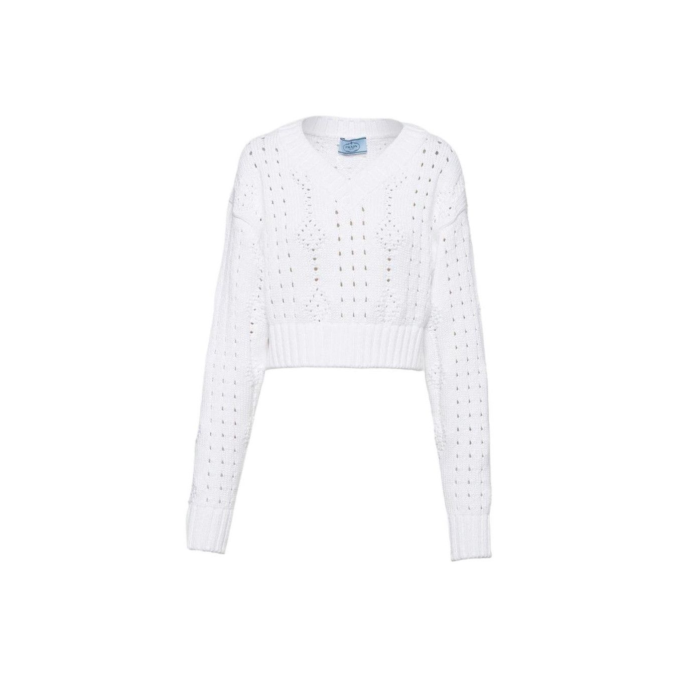 Prada Prada Open-Knit Sweater Size 36 Size XS / US 0-2 / IT 36-38 - 1 Thumbnail