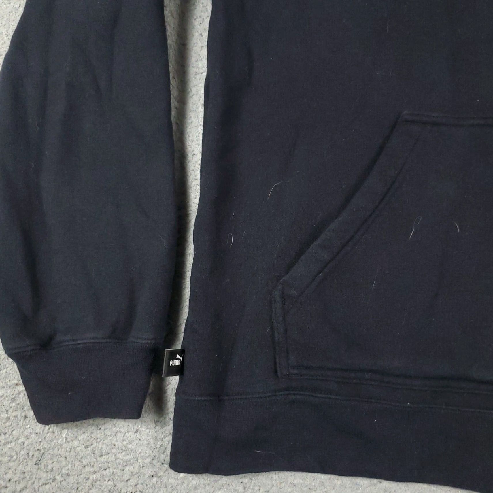 Puma VINTAGE PUMA Hoodie Pullover Mens Small Black Casual All Seasons Sports Size US S / EU 44-46 / 1 - 4 Thumbnail