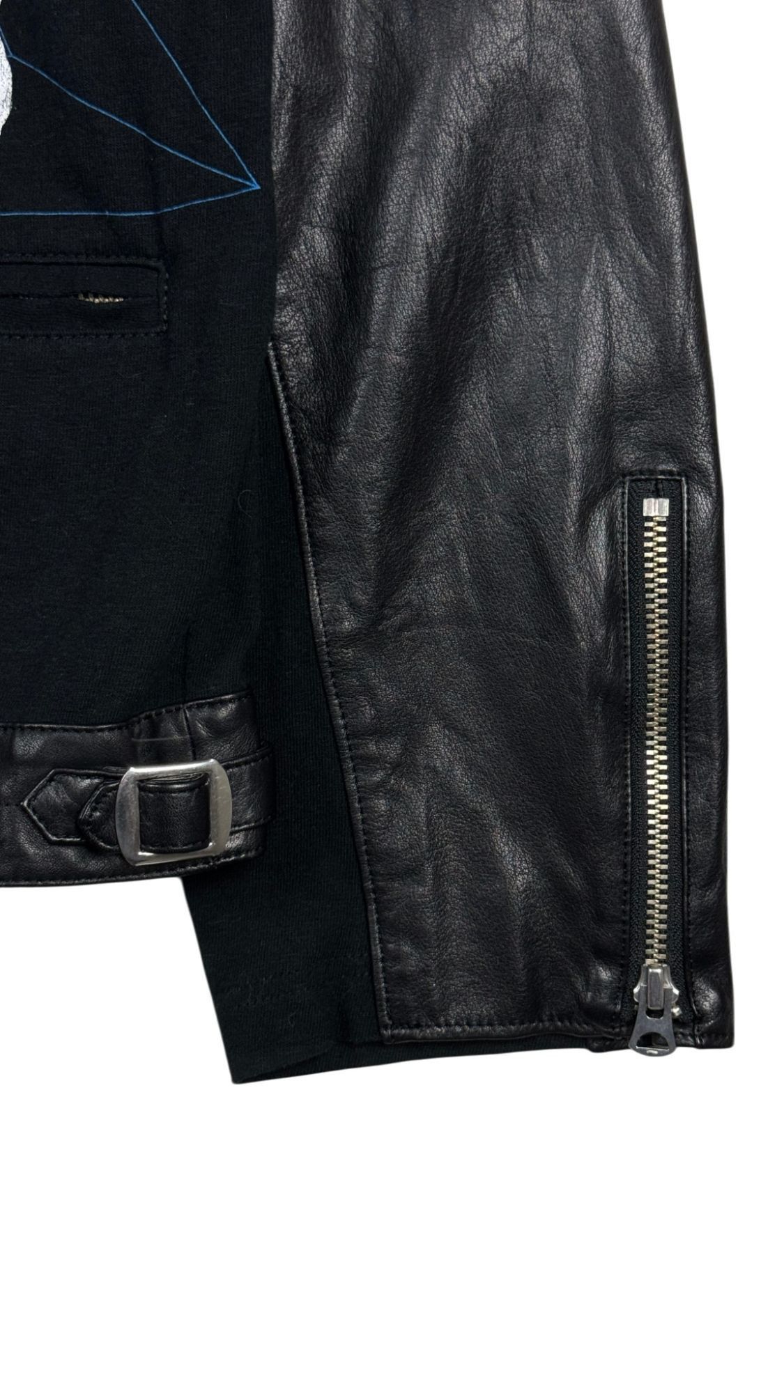 Undercover ♚ Undercover Hybrid Leather Jacket ♚ Size US XL / EU 56 / 4 - 7 Thumbnail
