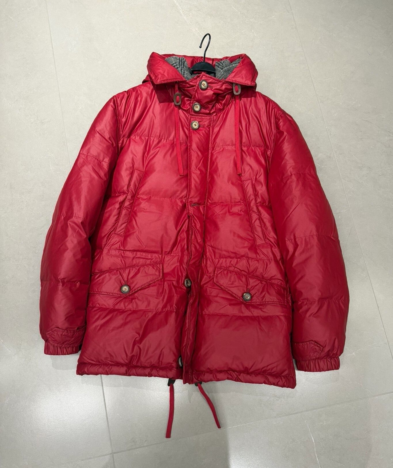 DG Dolce & Gabbana Men's Mid-Length Down Jacket