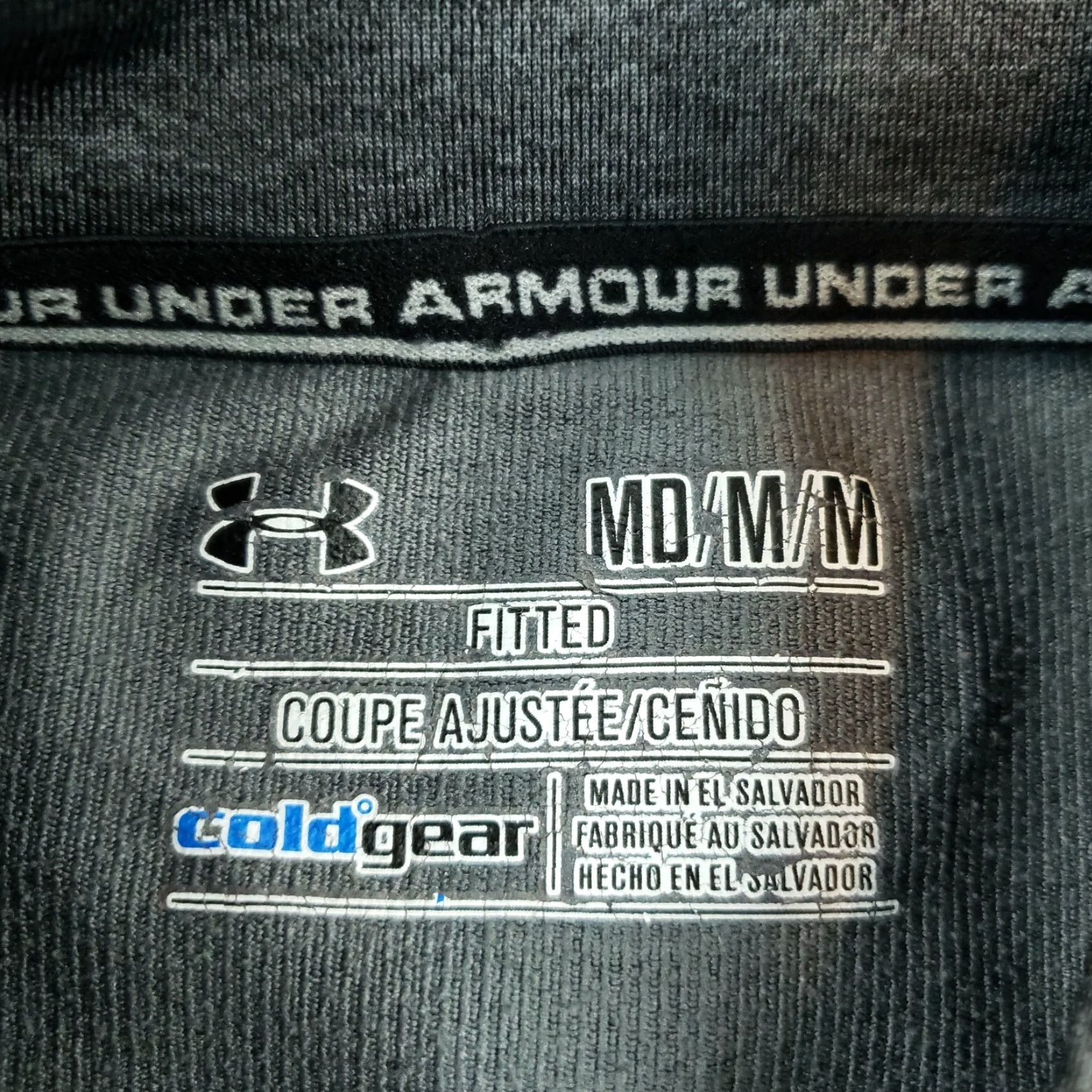 Under Armour Under Armour ColdGear Long Sleeve Outdoor Shirt Mens Medium Gray Size US M / EU 48-50 / 2 - 5 Thumbnail