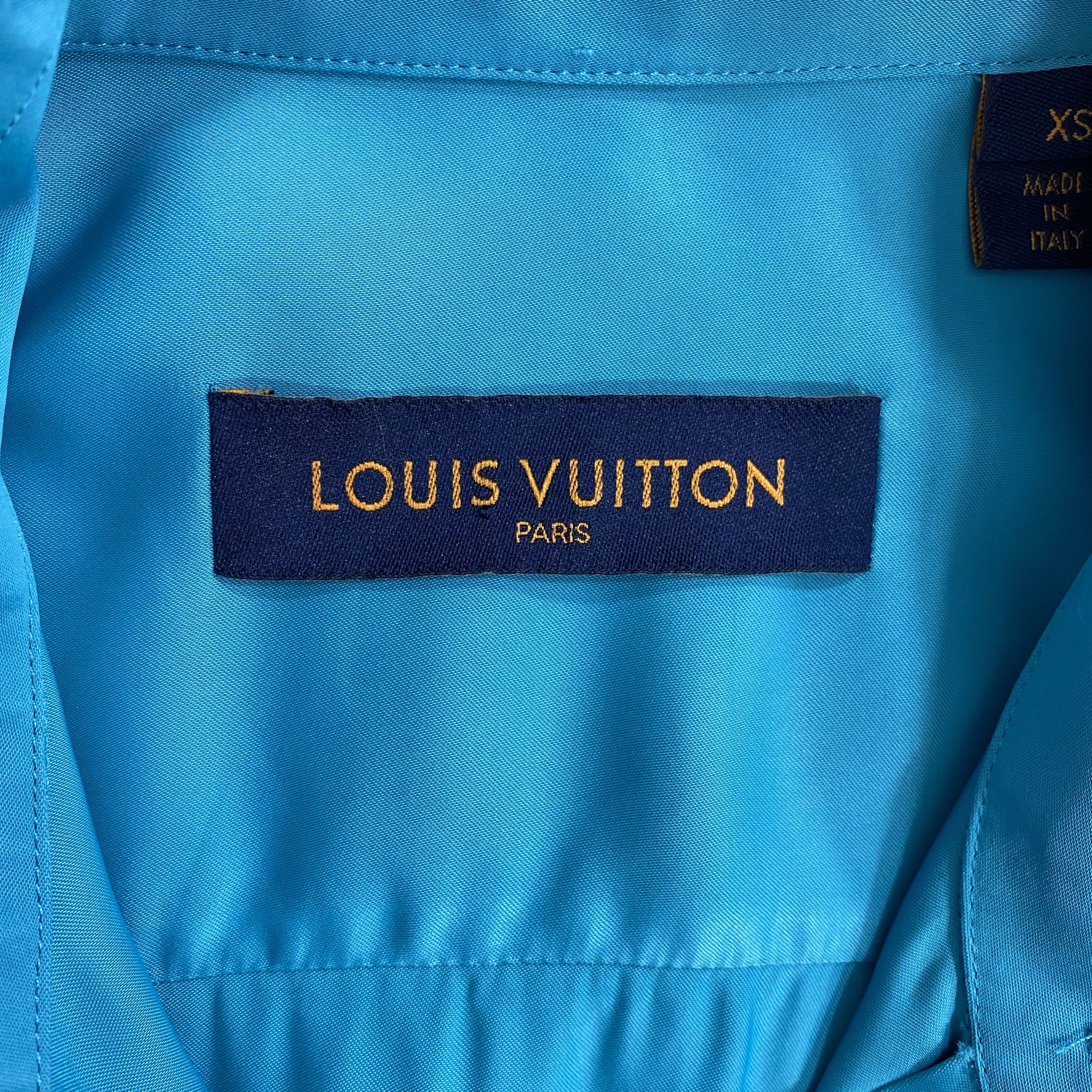 Louis Vuitton Louis Vuitton Plain Rainbow Oversized Shirt Blue RRP £1260 Size US M / EU 48-50 / 2 - 6 Thumbnail