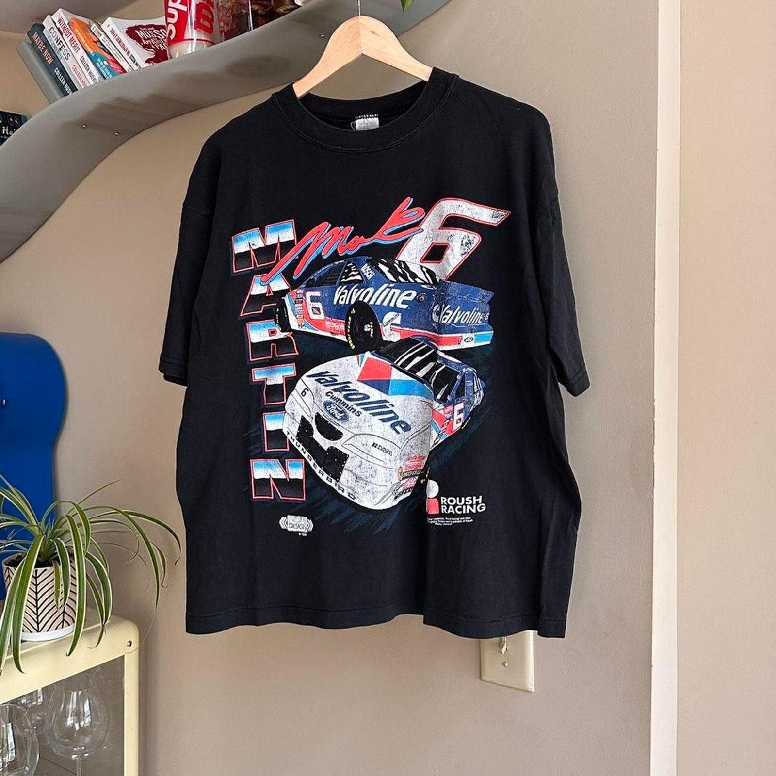 NASCAR × Vintage Vintage 1996 Mark Martin NASCAR Shirt Size US M / EU 48-50 / 2 - 1 Thumbnail
