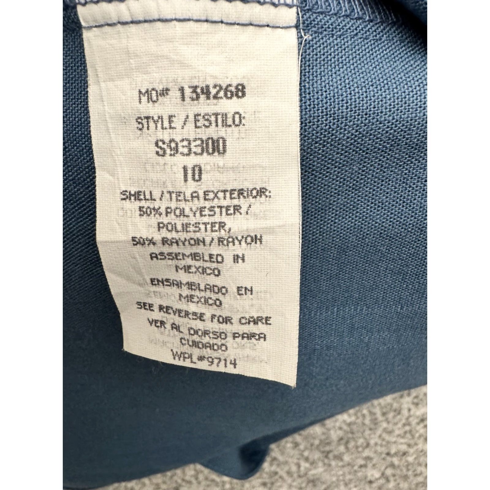Vintage VINTAGE Sag Harbor Blazer Size 10 Blue 90s Y2K Patch Pockets Business Womens Size L / US 10 / IT 46 - 6 Thumbnail