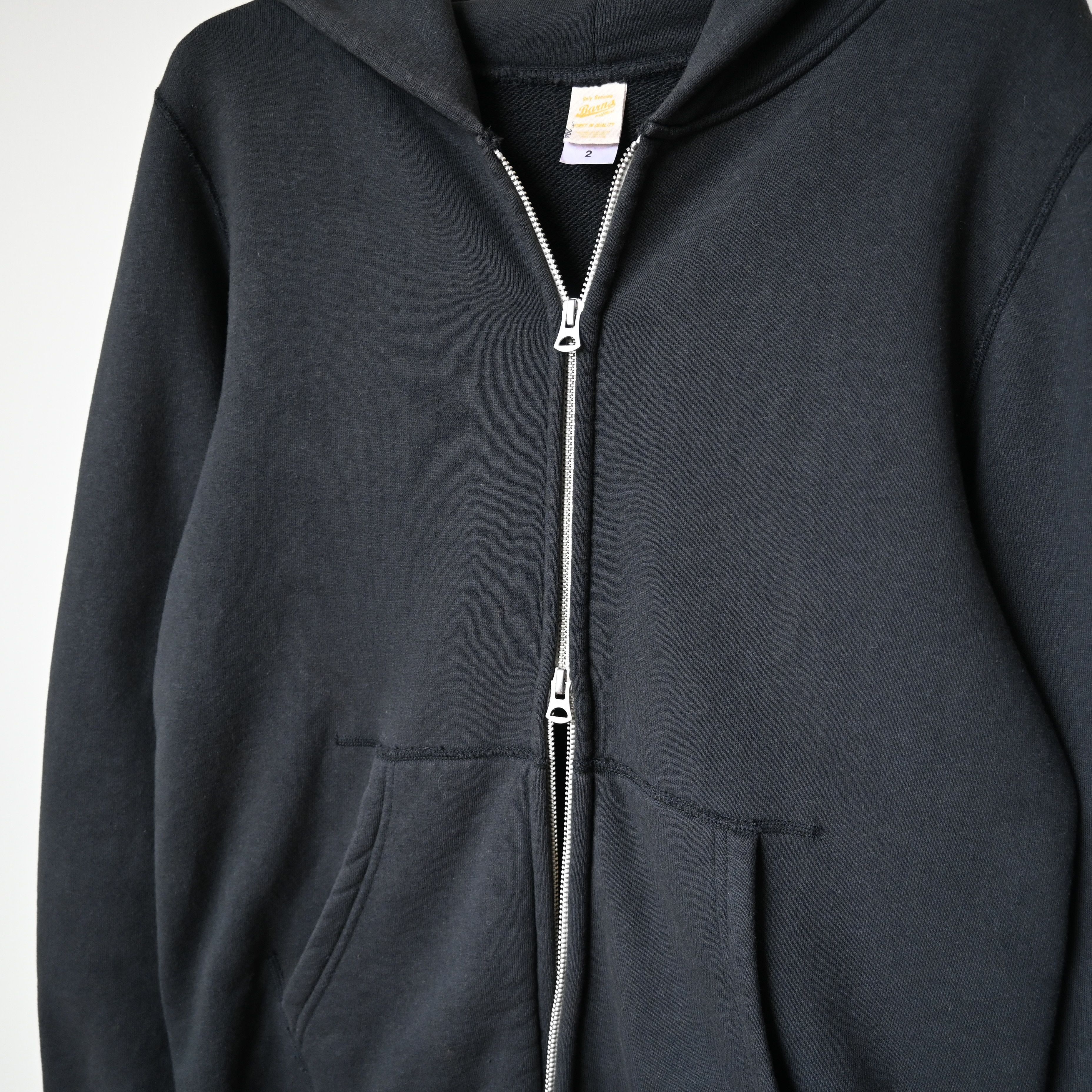 BARNS OUTFITTERS BARNS OUTFITTERS loopwheeled hoodie made in Japan Size US L / EU 52-54 / 3 - 7 Thumbnail